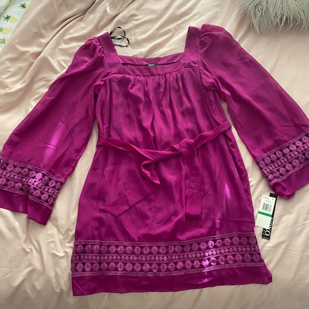 Fuschia dress